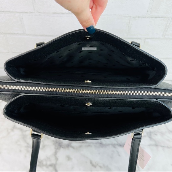 Kate Spade Monet Large Triple Compartment Tote Shoulder Bag - Picture 7 of 14